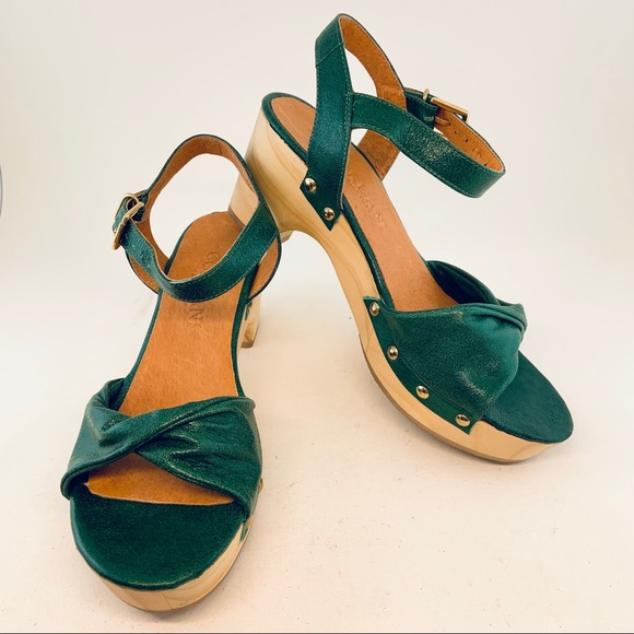 Cordani Shoes - Cordani Twist Wooden Clogs Sandals 37 6.5 7